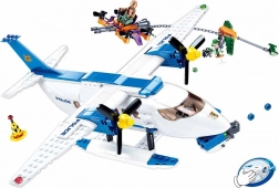 Sluban Polizeihydroflugzeug mit Dieben Bausteinset