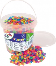 PLAYBOX Bügelperlen im Eimer – neon, 5000 Stk.
