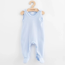 Babystrampler New Baby Classic II blau 74 (6–9 Monate)