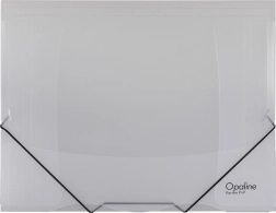 Sammelmappe mit Gummizug OPALINE transparent A4