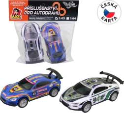 Ersatz-Autos für Slotcar-Bahn 1:43 – Set mit 2 Stk.