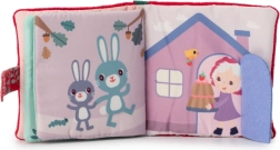 Textilbuch Rotkäppchen mit Beißring