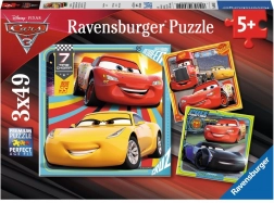 Ravensburger Puzzle Cars 3 im Rennen 3×49 Teile