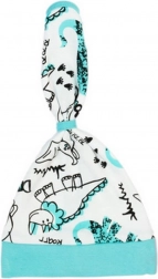 Baby-Baumwoll-Mützchen–Tuch Nicol Dinosaur