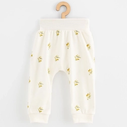 Baby-Leggings aus Bio-Baumwolle New Baby Oliven