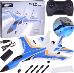 Leichter RC-Schaumflieger mit LED-Beleuchtung SKY SHOW, USB-Ladung