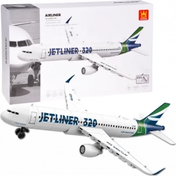 Bausatz Verkehrsflugzeug JETLINER 320, 133 Teile