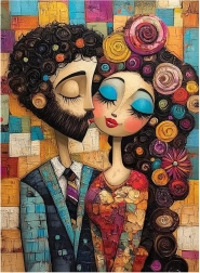 Puzzle Unschuldige Liebe 1000 Teile ANATOLIAN