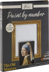 Malen nach Zahlen – Das Mädchen mit dem Perlenohrring 40 × 50 cm