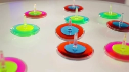 Magischer Spinner GLUMI LavaStorm