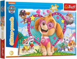 Puzzle Paw Patrol Skye Glitter Trefl 100 Teile