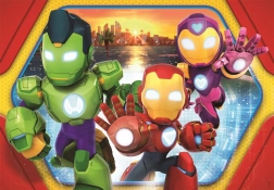 Puzzle Iron Man und seine fantastischen Freunde MAXI 24 Teile