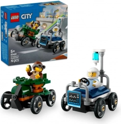 LEGO City Renn-Set: Flugzeug vs. Krankenhausbett