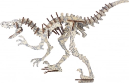 Woodcraft Holz 3D-Puzzle Peinonychus