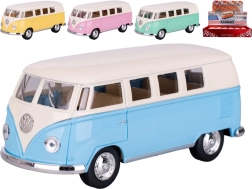 Kinsmart Metallmodell Volkswagen Classic Bus 1962 mit Rückziehmotor, 13 cm