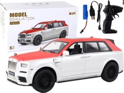 RC-Auto 1:20 weiß‑rot mit Fernsteuerung