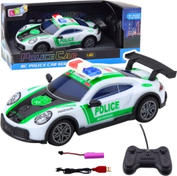 Sportliches RC-Polizeiauto mit LED-Beleuchtung 1:22