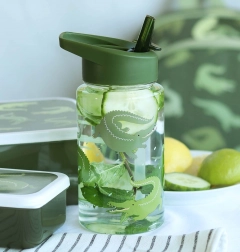 A Little Lovely Company Kinder-Trinkflasche – Krokodil