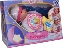 Baby mit Blinzelfunktion und Geräuschen 40 cm