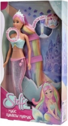 Steffi Meerjungfrau Puppe mit Magischer Leuchtflosse