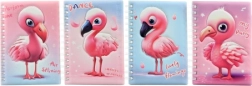 Notizbuch mit Flamingo