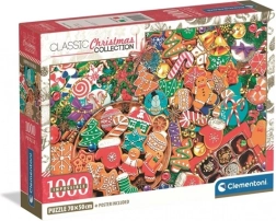 Clementoni Impossible Weihnachtsleckereien Puzzle 1000 Teile