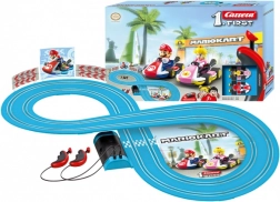 Carrera First Mario Kart Autorennbahn – Mario und Peach (2,4 m)