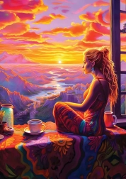 Puzzle ART PUZZLE Seligem Ausblick 1000 Teile