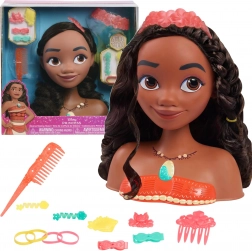 Stylingkopf DISNEY MOANA (Vaiana) mit 14 Zubehörteilen