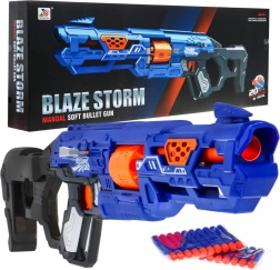 Manueller Kinder-Blaster BLAZE STORM 8+ mit Verschluss und 20 Schaumgeschossen