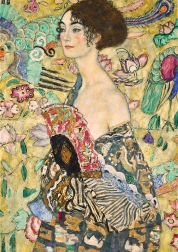 Puzzle Art Collection Dame mit Fächer 1000 Teile