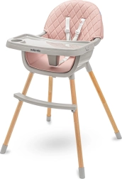Kinderhochstuhl Baby Mix Freja dusty pink