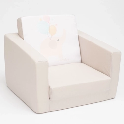 New Baby Kinder-Klappsessel Elephant, beige