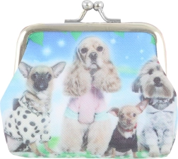 Kinderbrieftasche mit Hundemotiv