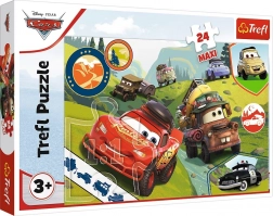 Puzzle 24 Maxi Lustige Autos Disney Cars 3
