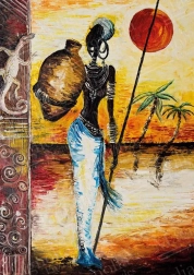 Puzzle Afrikanerin 1000 Teile MAGNOLIA