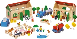 Holzfarm My Farm – Spielset mit 71 Teilen