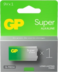 Alkaline Batterie 9V GP Super