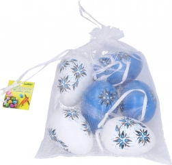 Dekorative Plast-Eier Mix