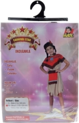 Karnevalskostüm Indianerin für Kinder