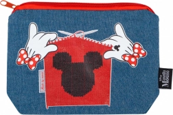 Jeans-Etui mit MINNIE-Motiv