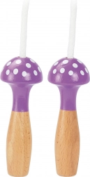 Lila Springseil mit Punkten VILAC