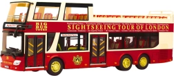 Metall-Doppeldecker-Aussichtsbus 1:42 Rot