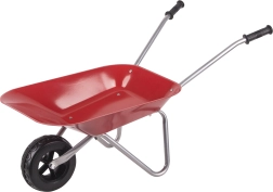 Classic World Metall Schubkarre für Kinder für Garten und Sandkasten