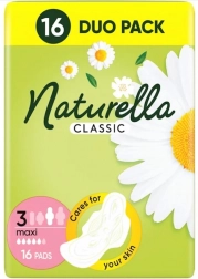 Naturella Classic Maxi Binden mit Flügeln, 16 Stk