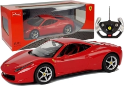 R/C Auto Ferrari 458 Italia Rastar 1:14 Rot