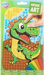 Kreatives Mosaik-Set Dinosaurier – metallisches A5-Mosaik