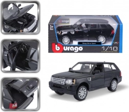 Metallmodell BBURAGO RANGE ROVER SPORT 1:18, schwarz
