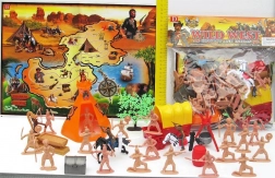Indianer mit Zubehör – Spielfiguren und Zubehörset