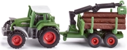 Siku Farmer Traktor mit Forstanhänger – Metallmodell